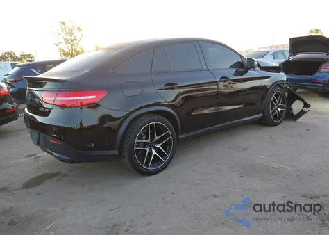 2019 Mercedes-Benz Amg Gle 43 Coupe 4Matic z USA, uszkodzony, nr VIN 4JGED6EB9KA155114
